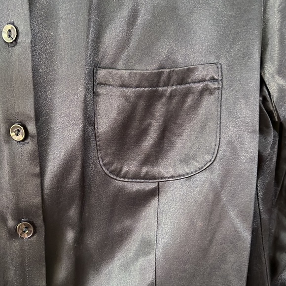 Odds & Evens button down shirt - blue - size large - Picture 6 of 7